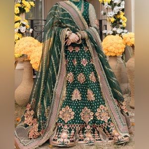Pakistani bridal lehenga